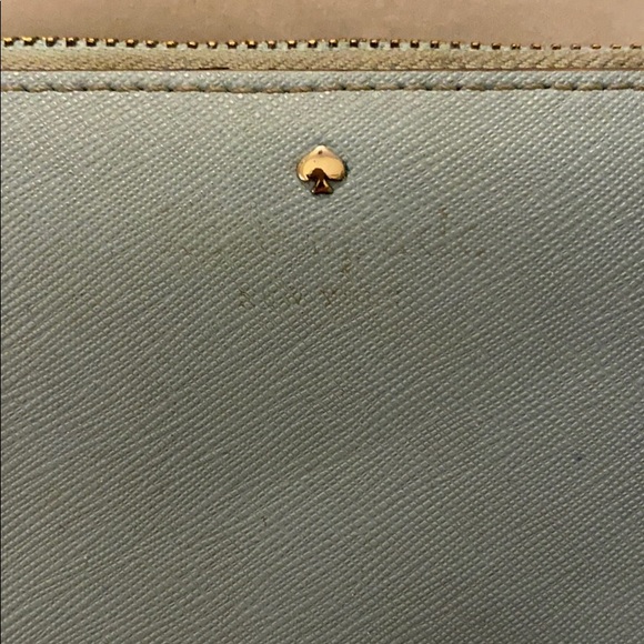 Kate Spade light blue wallet - Picture 2 of 5